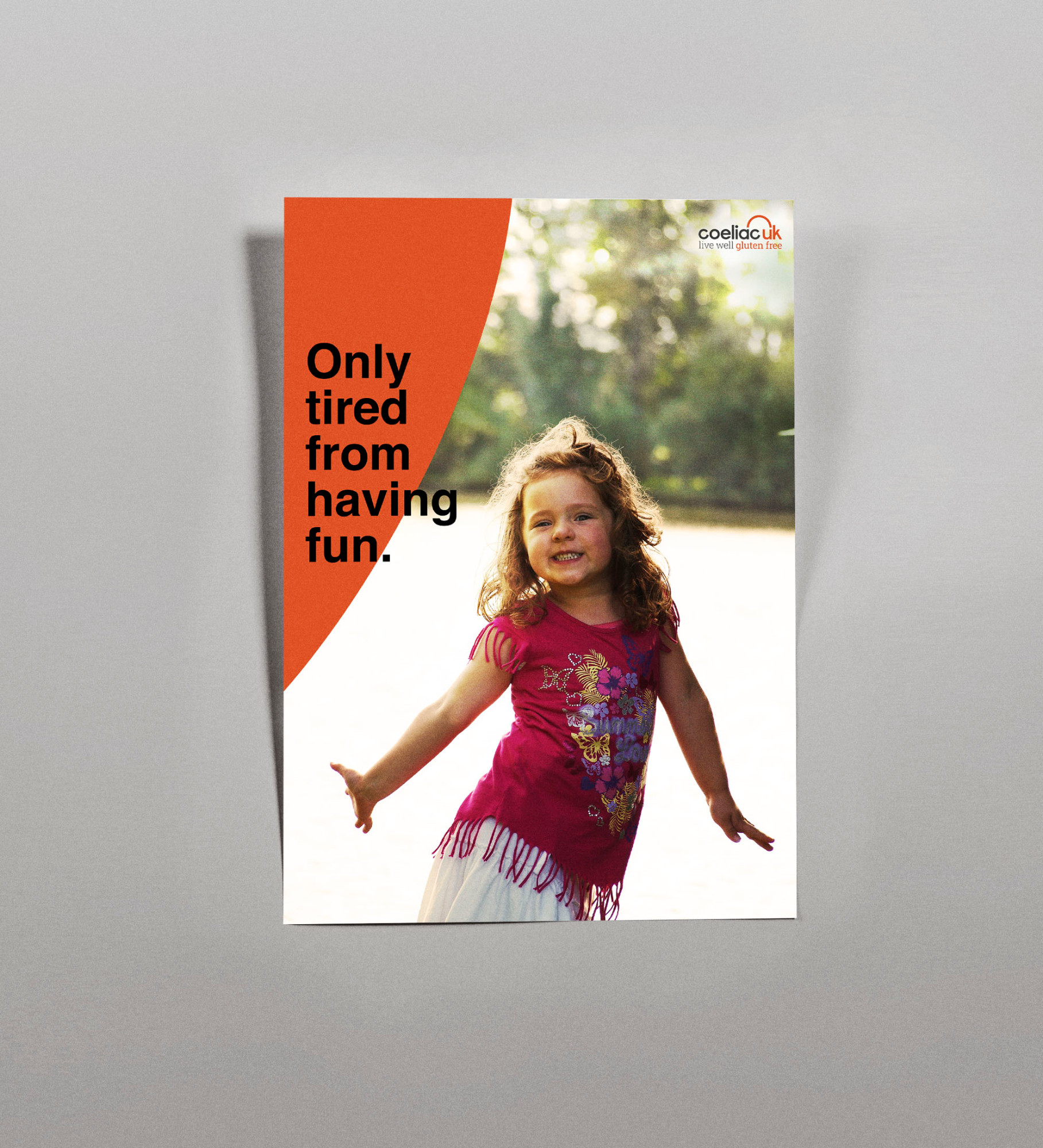 Coeliac campaign poster
