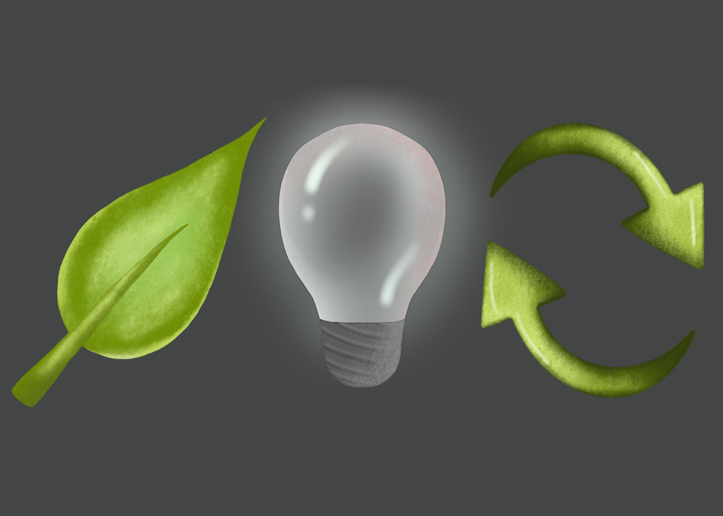 Energy icons for We Can, an environmental business. Drawn within Procreate and designed as animations of real objects. Lilly Boggis.