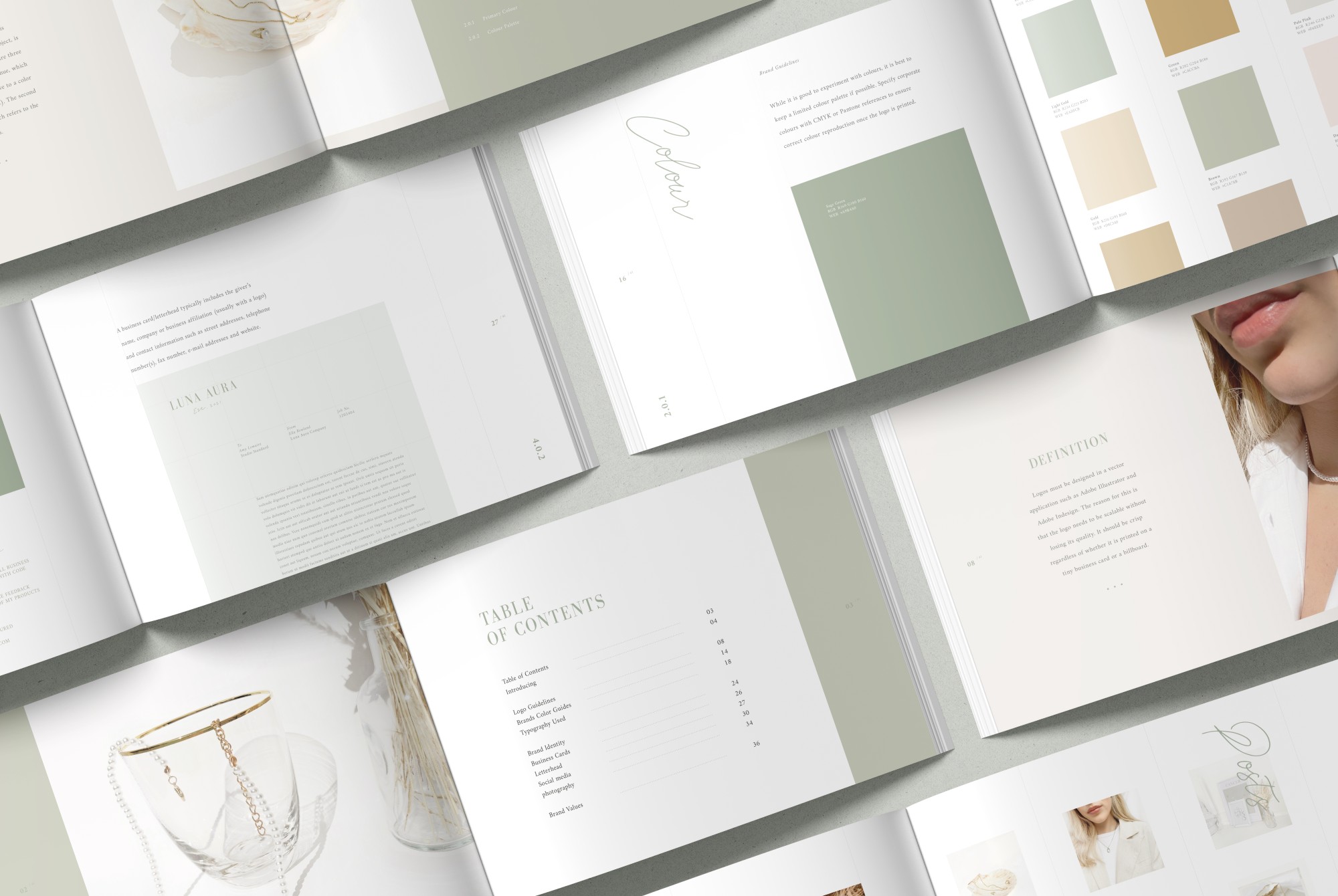 Brand Book Mock up