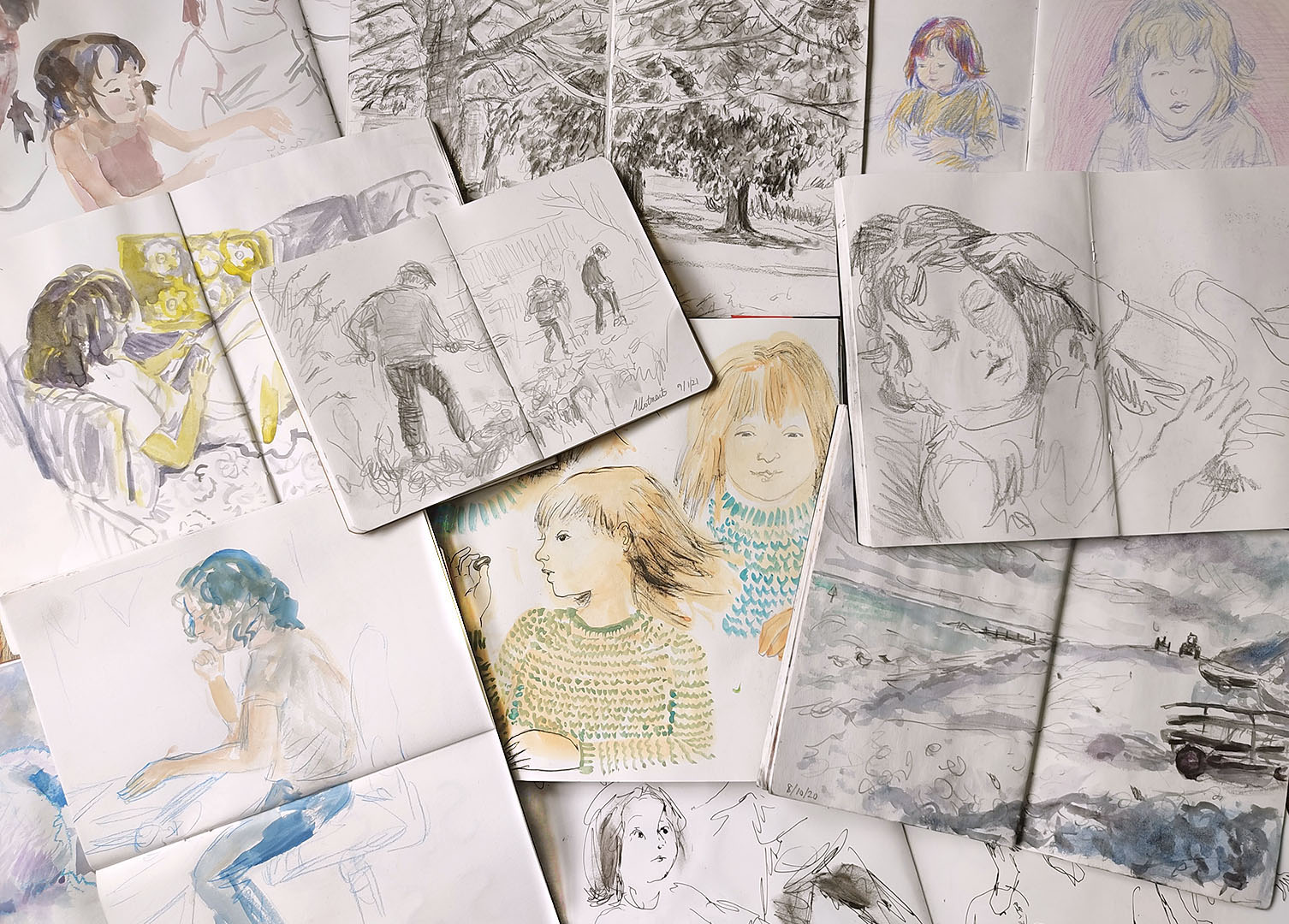 Sketchbooks selection