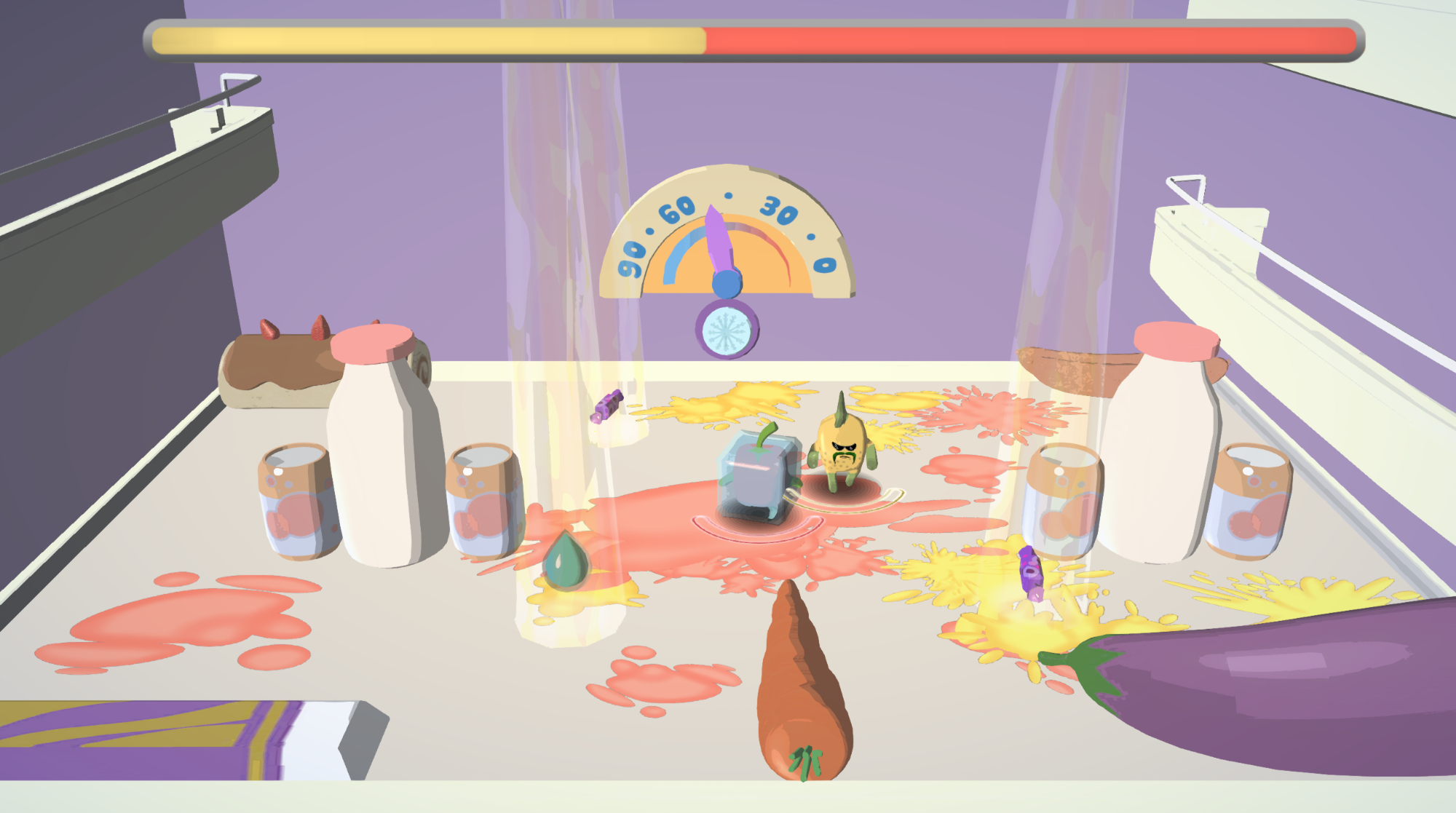 Food Feud, fridge level