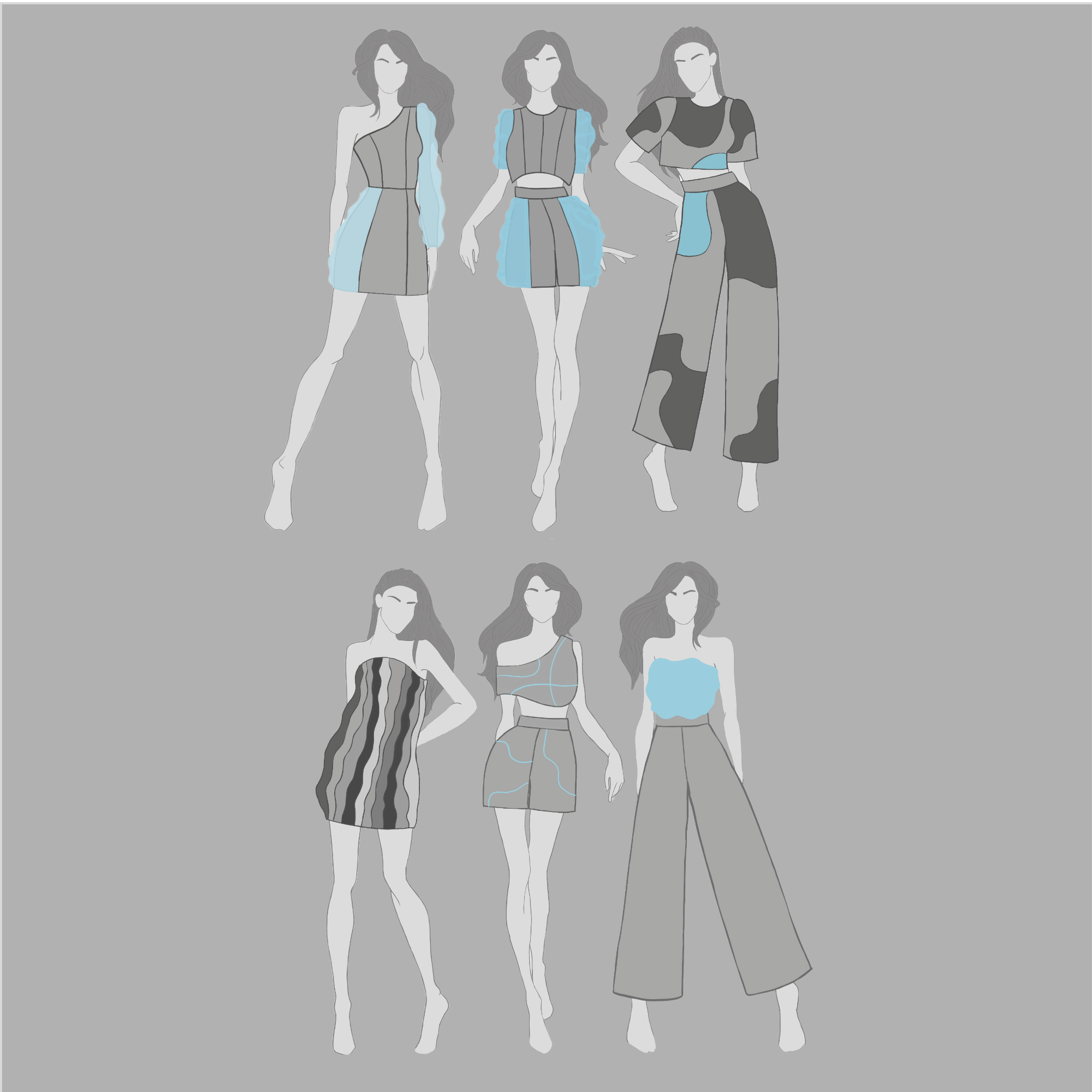 Illustration line up