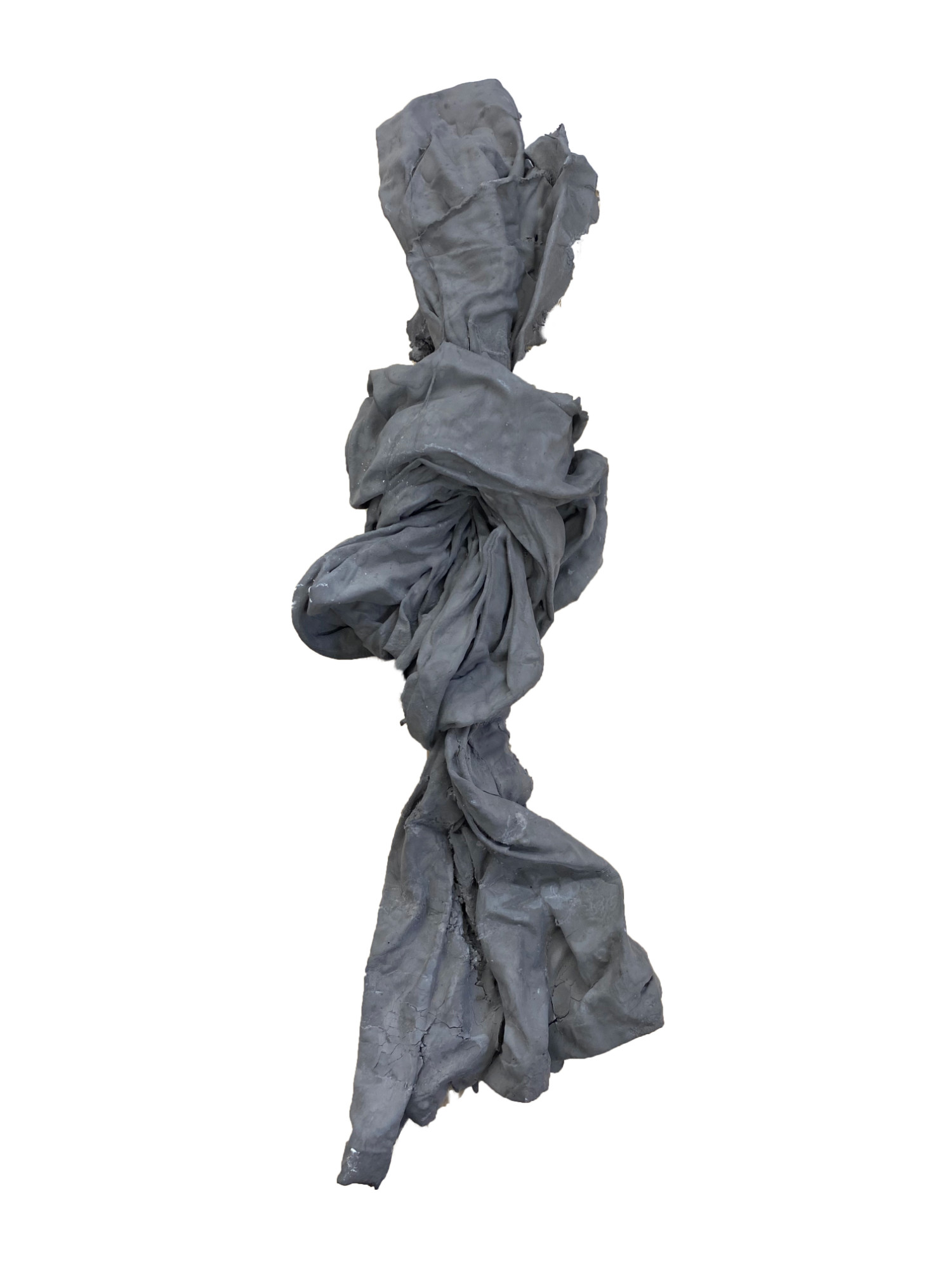 Tangled - Plaster and fabric. 2023